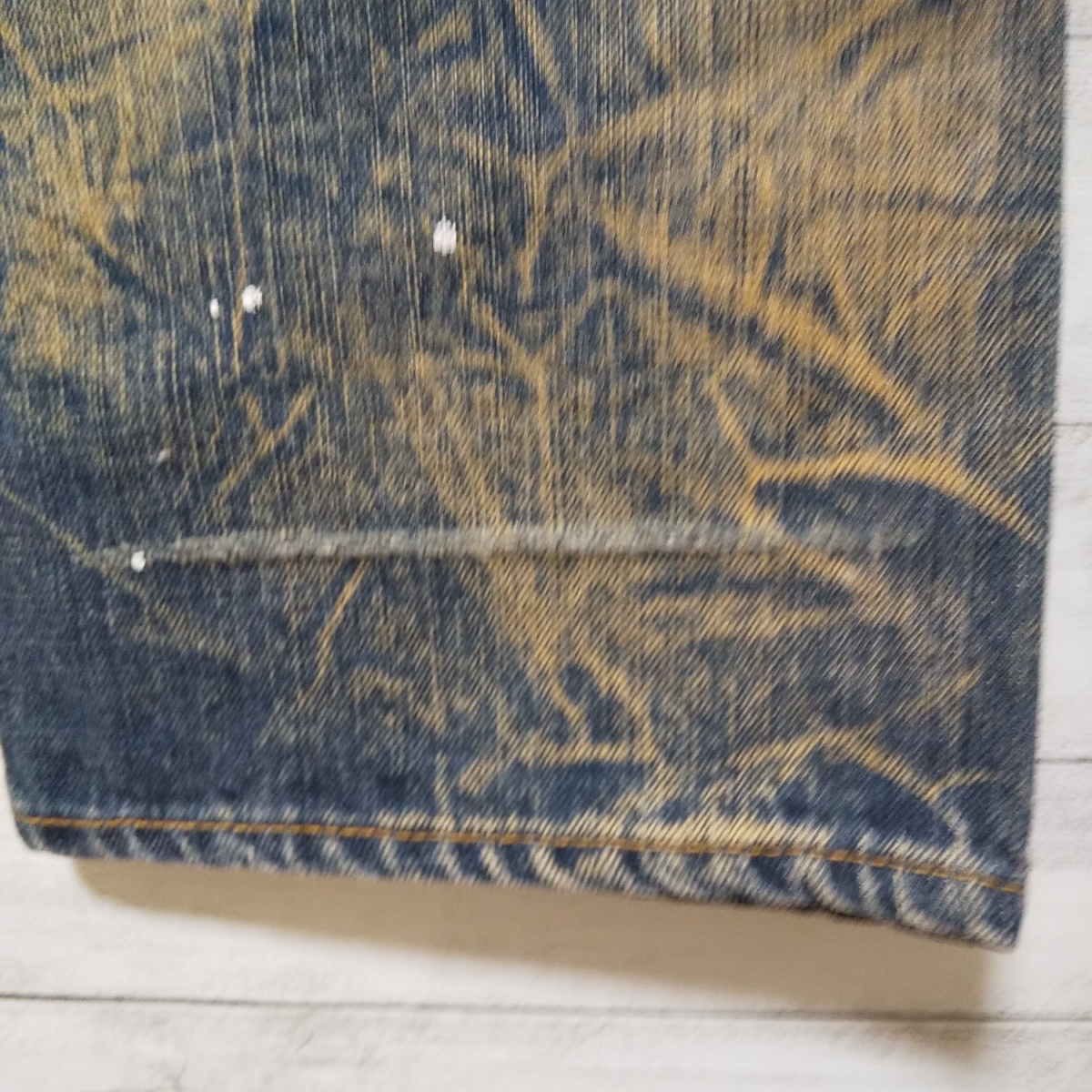 SWAGGER スワッガー クラシック プライドデニム w30 ペイント加工 