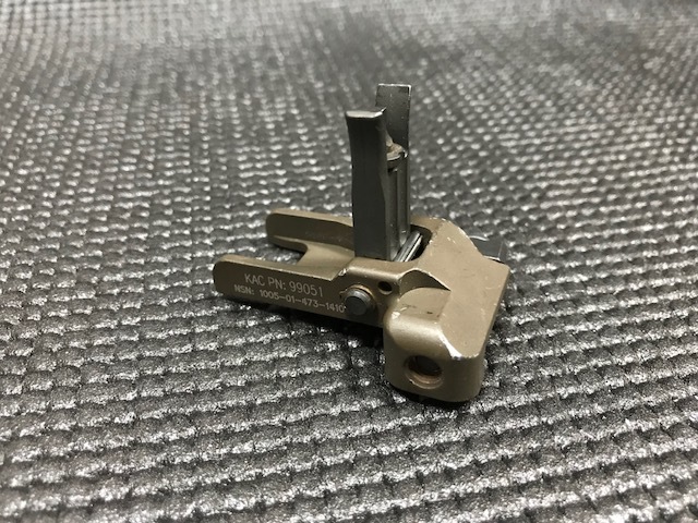 実物 KAC KNIGHT'S FRONT SIGHT TAUPE TAN ナイツ フロントサイト 旧