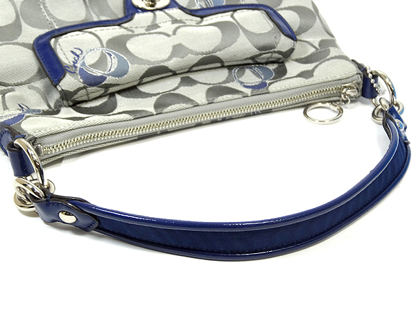 COACH/コーチ ポピー シグネチャー グルービー ハート 2WAYバッグ 