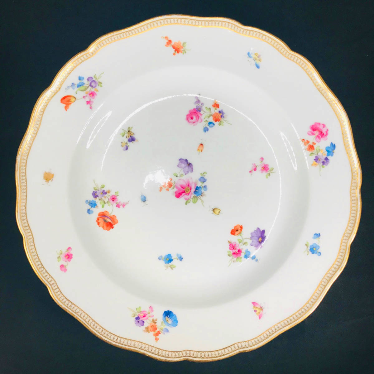 マイセン Gカンテ - Meissen MEISSEN 金彩 ブーケフラワー の通販 by