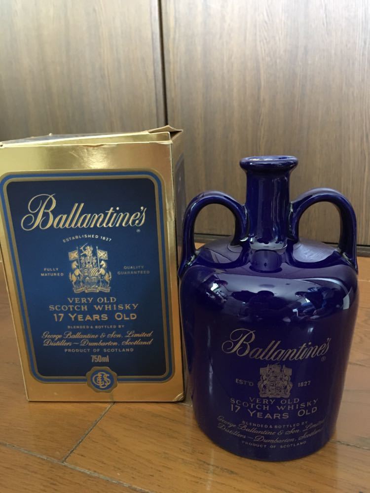 未開封 Ballantines/バランタイン17年 古酒 陶器 750ml 【公式通販】