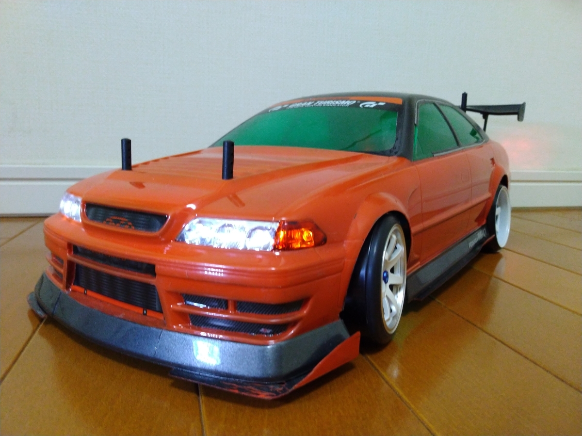 ヨコモ 1⁄10 チェイサー ラジコン ドリフト ボディ rc 塗装済み トヨタ
