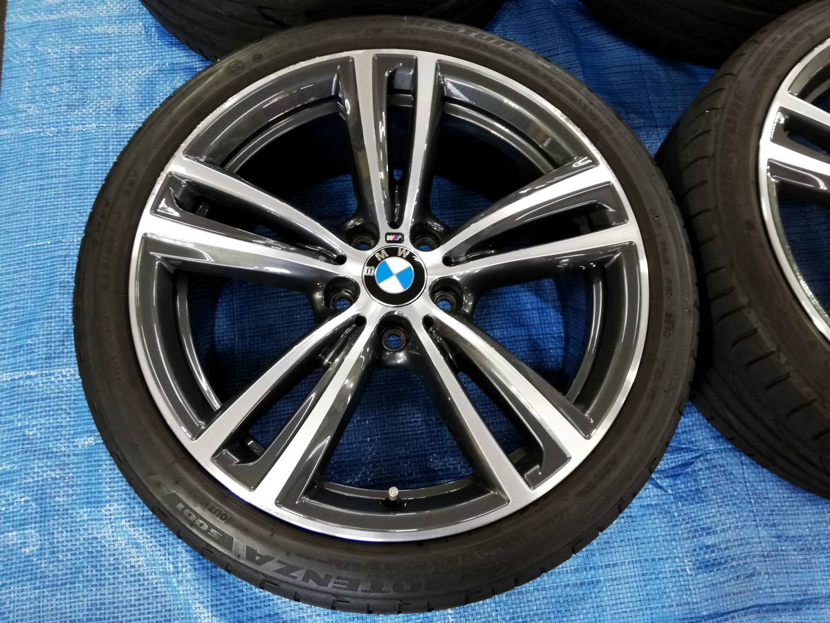 1円売切 バリ山 BMW純正 ダブルスポークスタイリング442M ポテンザ RFT 