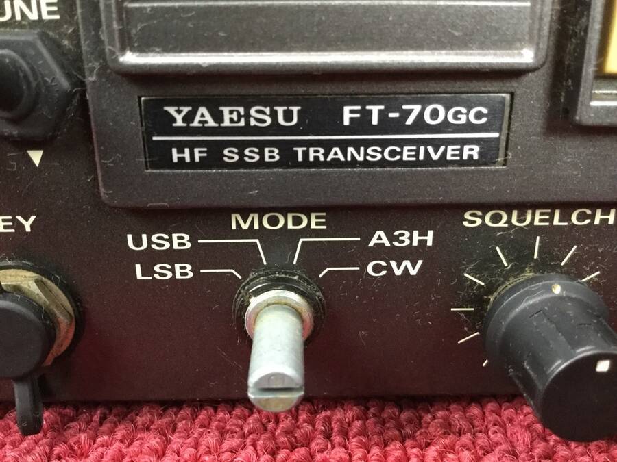 希少 YAESU FT-70GC HF SSBトランシーバー◇ジャンク品 【公式通販】