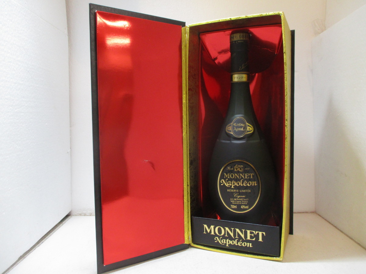 古酒】MONNET NAPOLEON COGNAC EXTRA Aged RESERVE LIMITEE モネ
