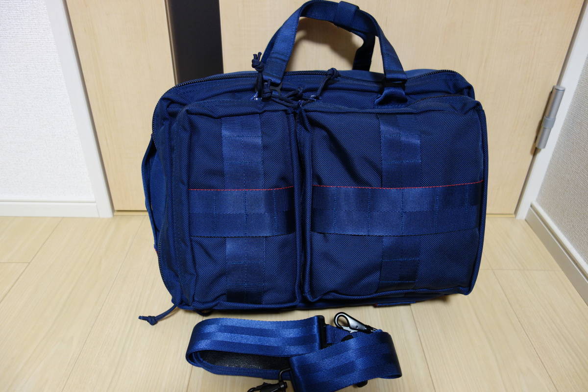 未使用品　ブリーフィング ビームス別注 3WAY エアフォースブルー ブリーフィング ビームス別注 3way エアフォースブルー 美品 【公式通販】