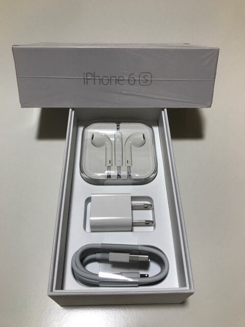 【新品 】 iPhone 6s シルバー SIMフリー（ワイモバイル SIMロック解除） 白ロム _2