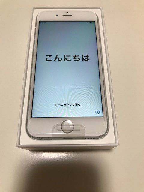 【新品 】 iPhone 6s シルバー SIMフリー（ワイモバイル SIMロック解除） 白ロム _3