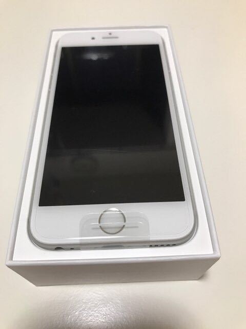 【新品 】 iPhone 6s シルバー SIMフリー（ワイモバイル SIMロック解除） 白ロム _4