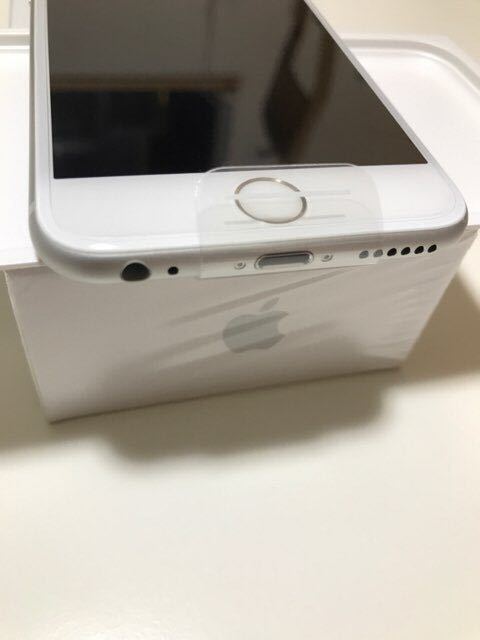 【新品 】 iPhone 6s シルバー SIMフリー（ワイモバイル SIMロック解除） 白ロム _6