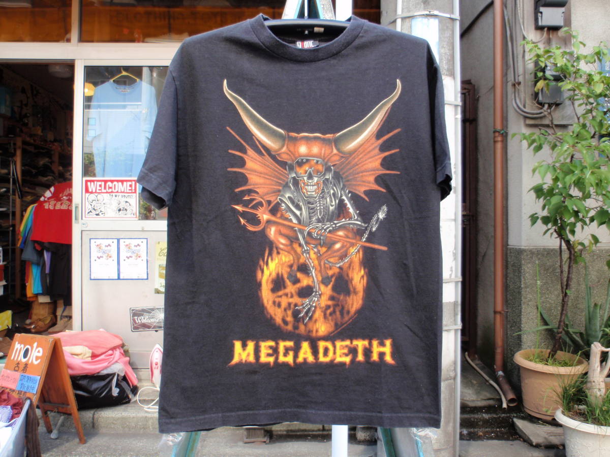 MEGADETH メガデス ヴィンテージ 美品古着 GIANT バンドT 90s ／ 1995 