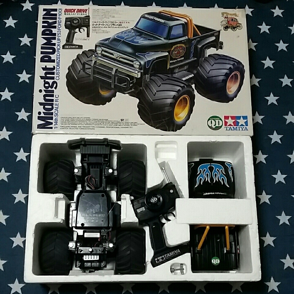 タミヤ ミッドナイトパンプキン QD 1⁄14 TAMIYA 1⁄14スケール+スパイク