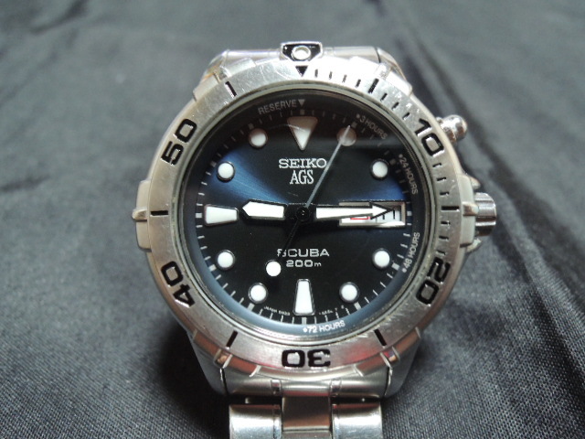 AGS Seiko 200M January 0 made ☆セイコー☆AGS
