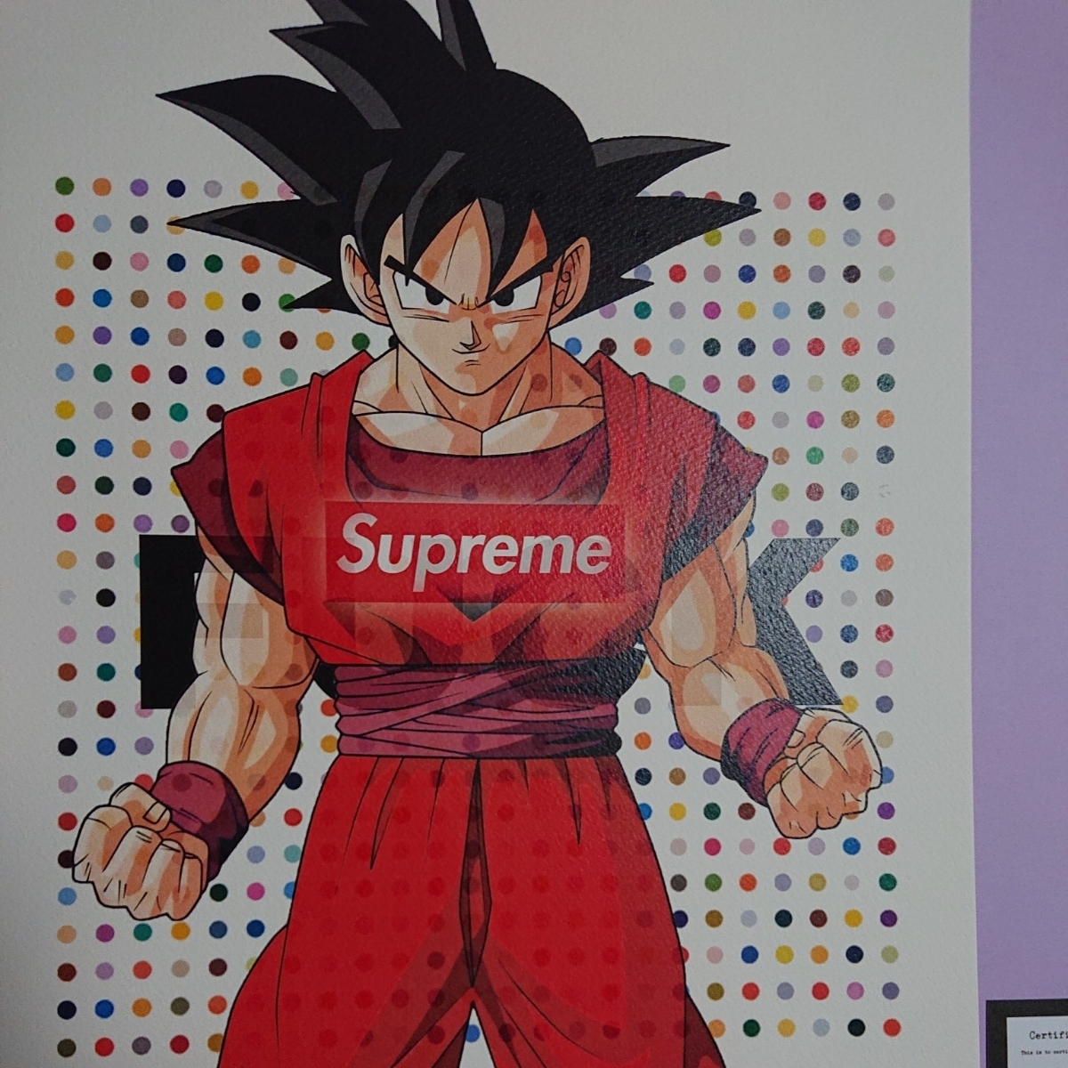 NYC DEATH アートポスター ドラゴンボール - 世界限定100枚 Yahoo