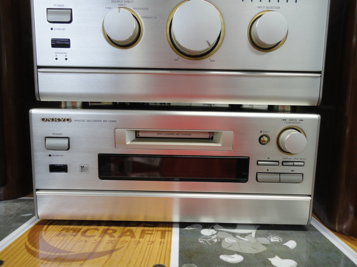 ONKYOアンプ A-922M ＋ スピーカー D-212EX ペア セット ONKYO