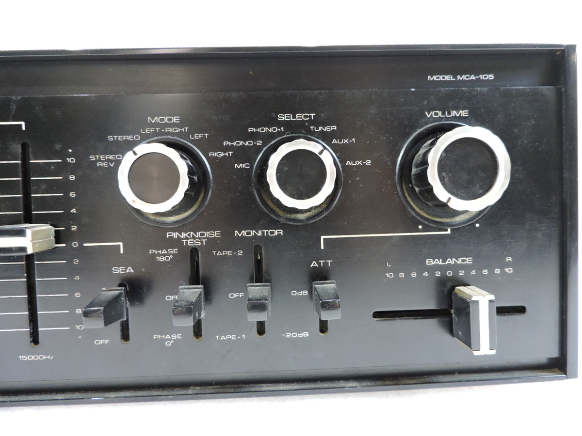 Victor MCA-105 完動品プリメインアンプ 1970年製 【名機】 marantz