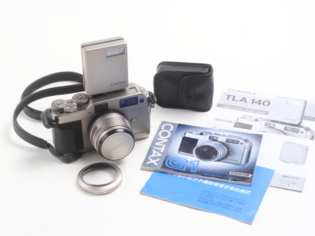 CONTAX G1 レンズ×2 TLA140フラッシュセット