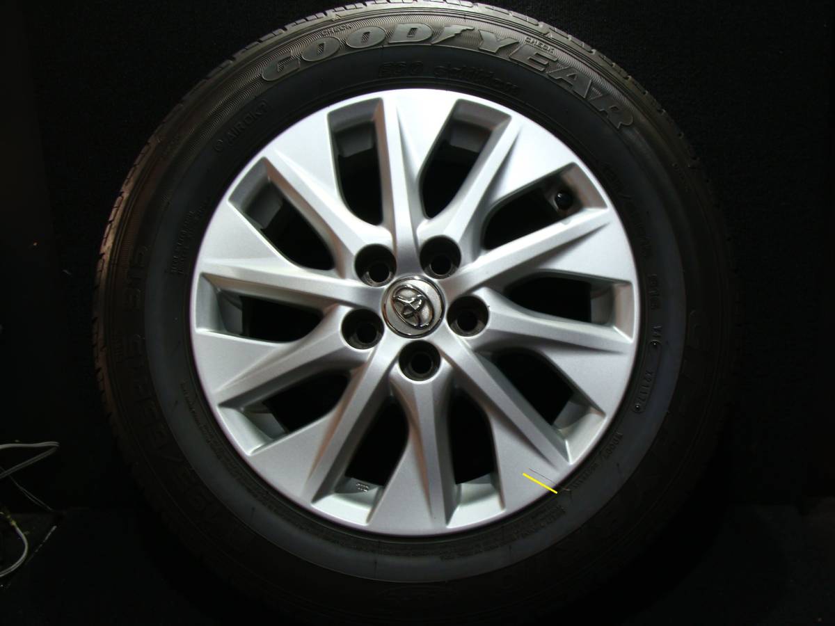 プリウス ZVW35 トヨタ +45 0 純正 10W433 PHV 純正ホイール 6J 