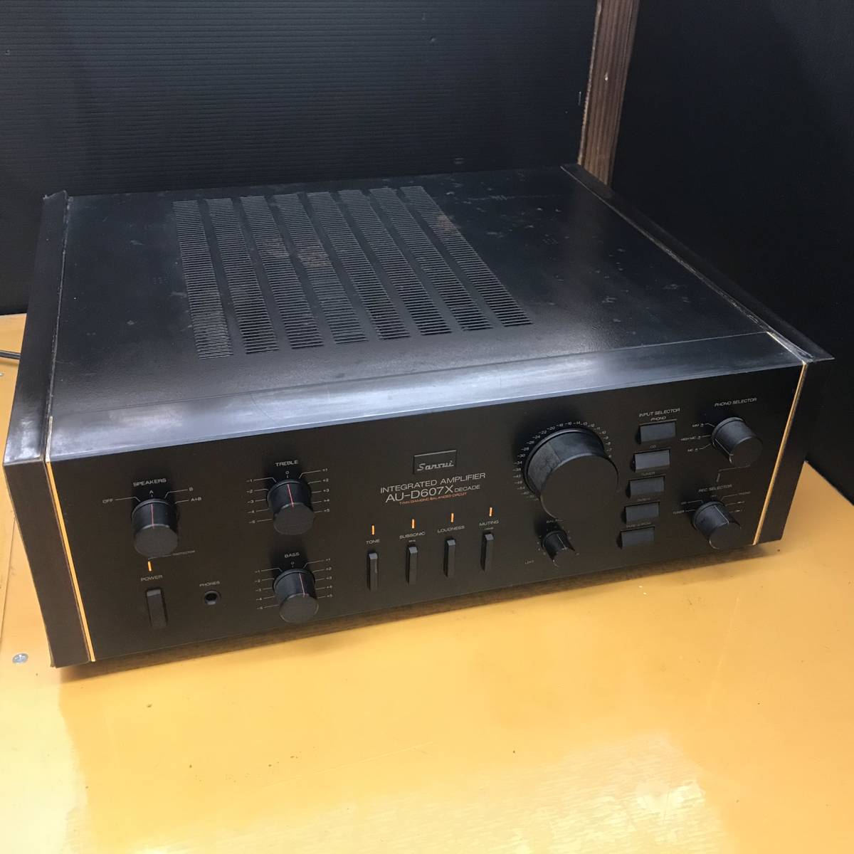 SANSUI サンスイ プリメインアンプ AU-D607X DECADE