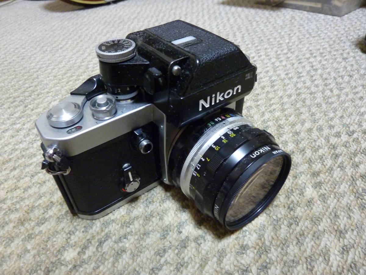 70年代製 Nikon製 カメラ F-2 シルバー ボデー