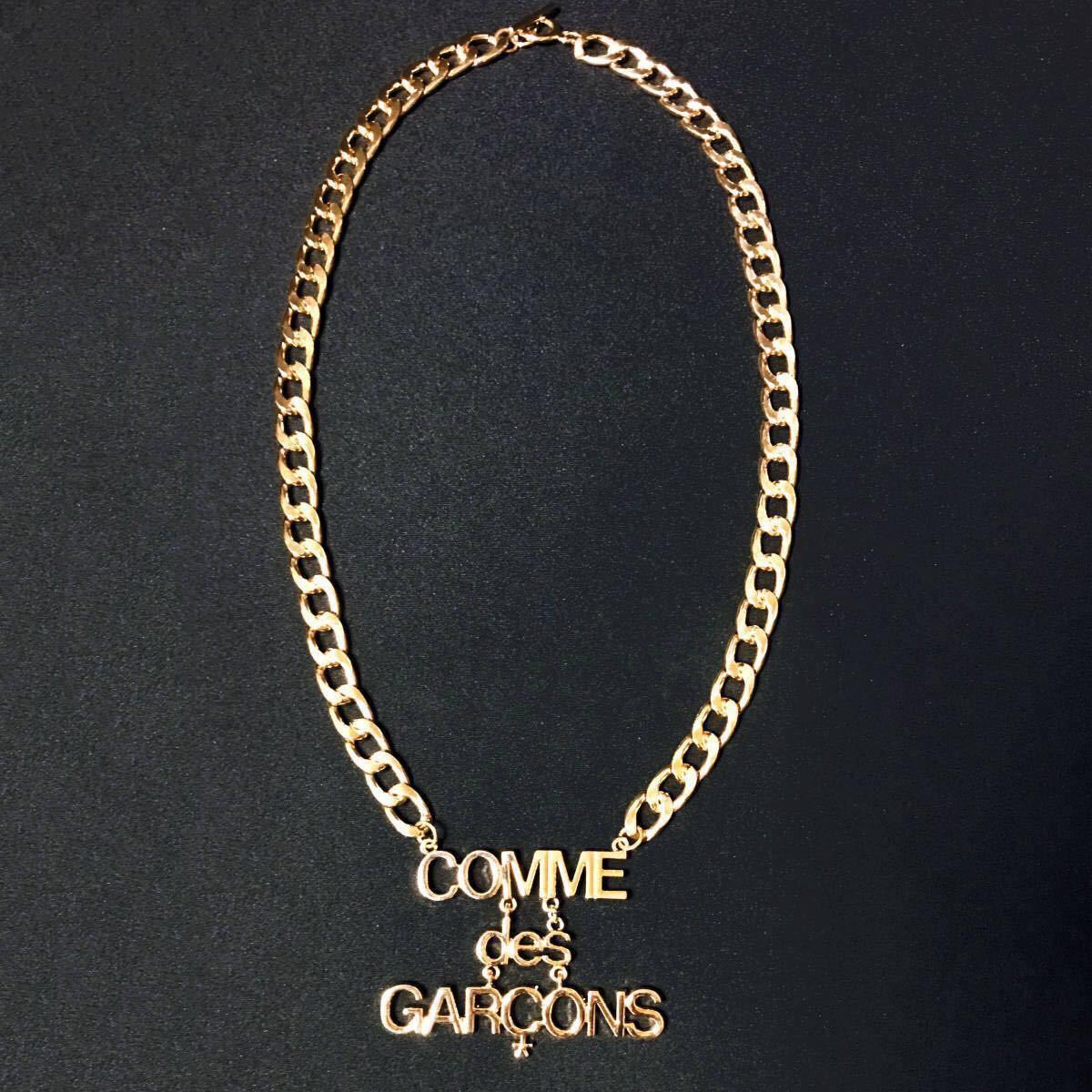ロゴネックレス COMME des GARCONS チェーン ブリングネックレス 