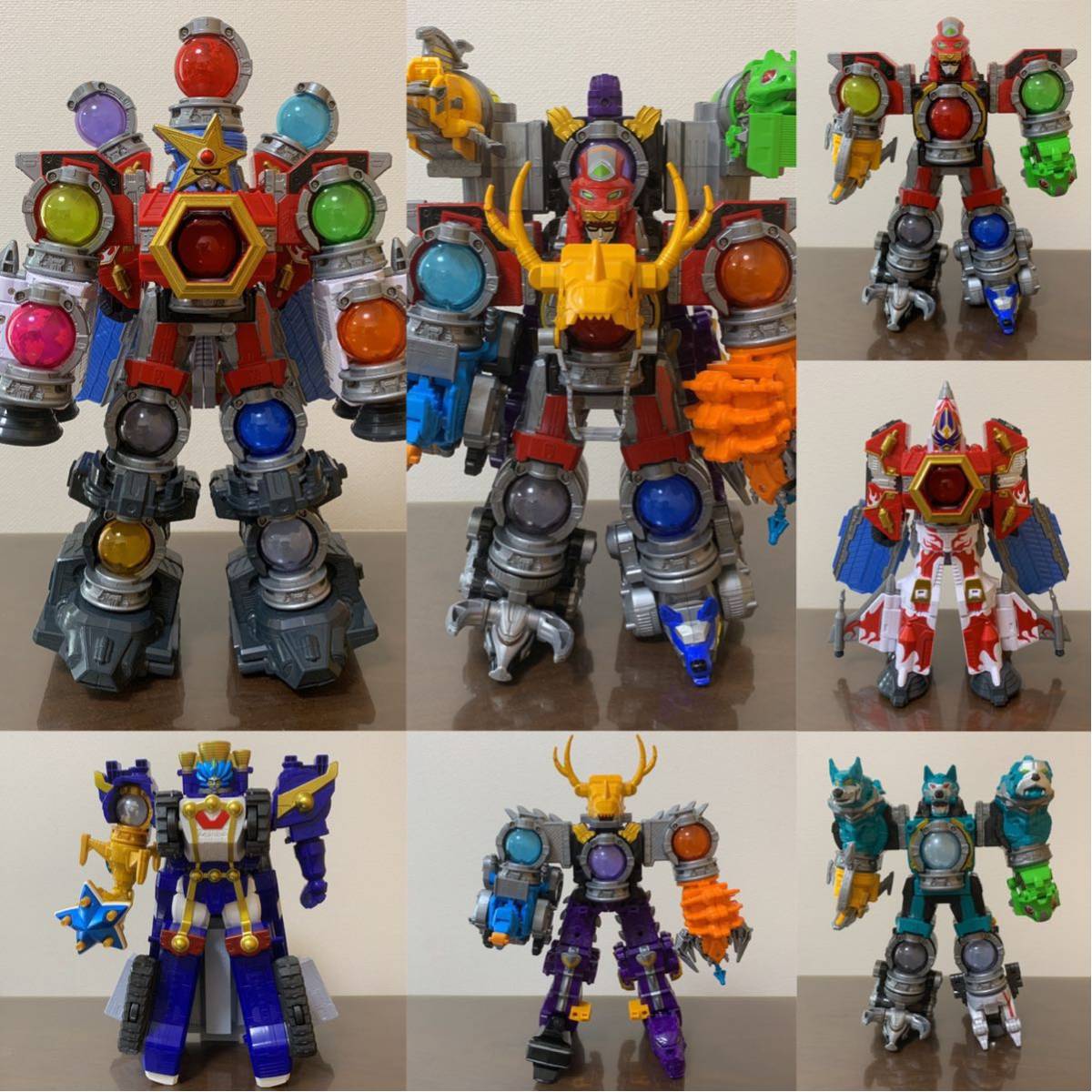 宇宙戦隊キュウレンジャー キュータマ合体02,10,11 DXリュウテイオー 