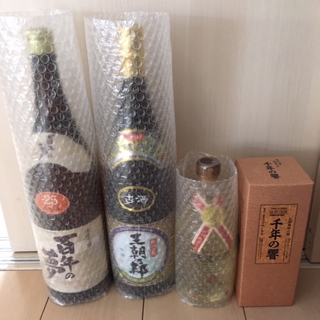 都内より 引き取り歓迎 4本セット 古酒 百年の夢 千年の響 王朝