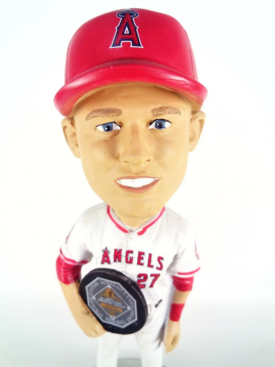 マイク・トラウト／”MVP” ボブルヘッド(バブルへッド)フィギュア (2016