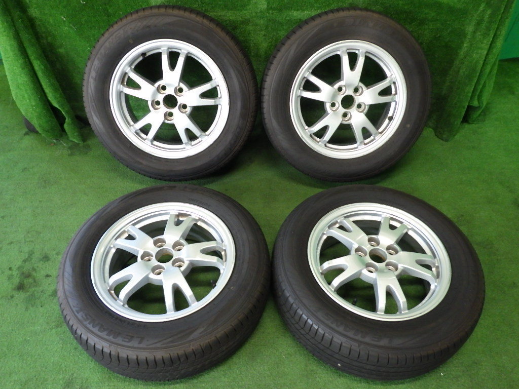車 15インチ スタッドレスタイヤセット使用1シーズン