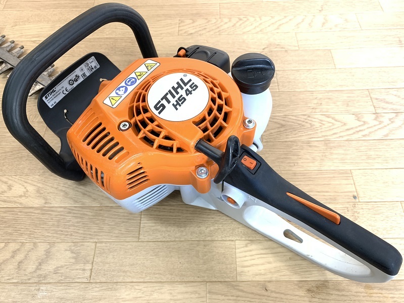 【使用少】 【STIHL】 45㎝ エンジン ヘッジトリマ HS45 バリカン 軽量 手軽　入門　スチール スティール　トリマー　剪定　庭　DIY　美品