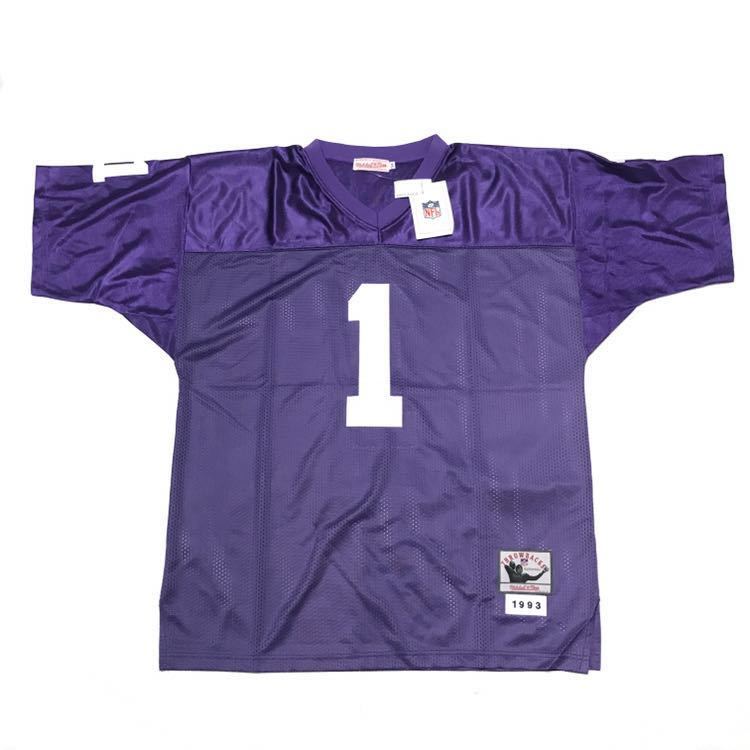 全国無料，100%新品 Dead Stock USA製 THROWBACKS Mitchell & Ness NFL フットボールシャツ ＃1ウォーレン ムーン アメフト メッシュ サイズ54(ジャージ)｜売買されたオークション情報、yahooの商品情報をアーカイブ公開 - ジャージ