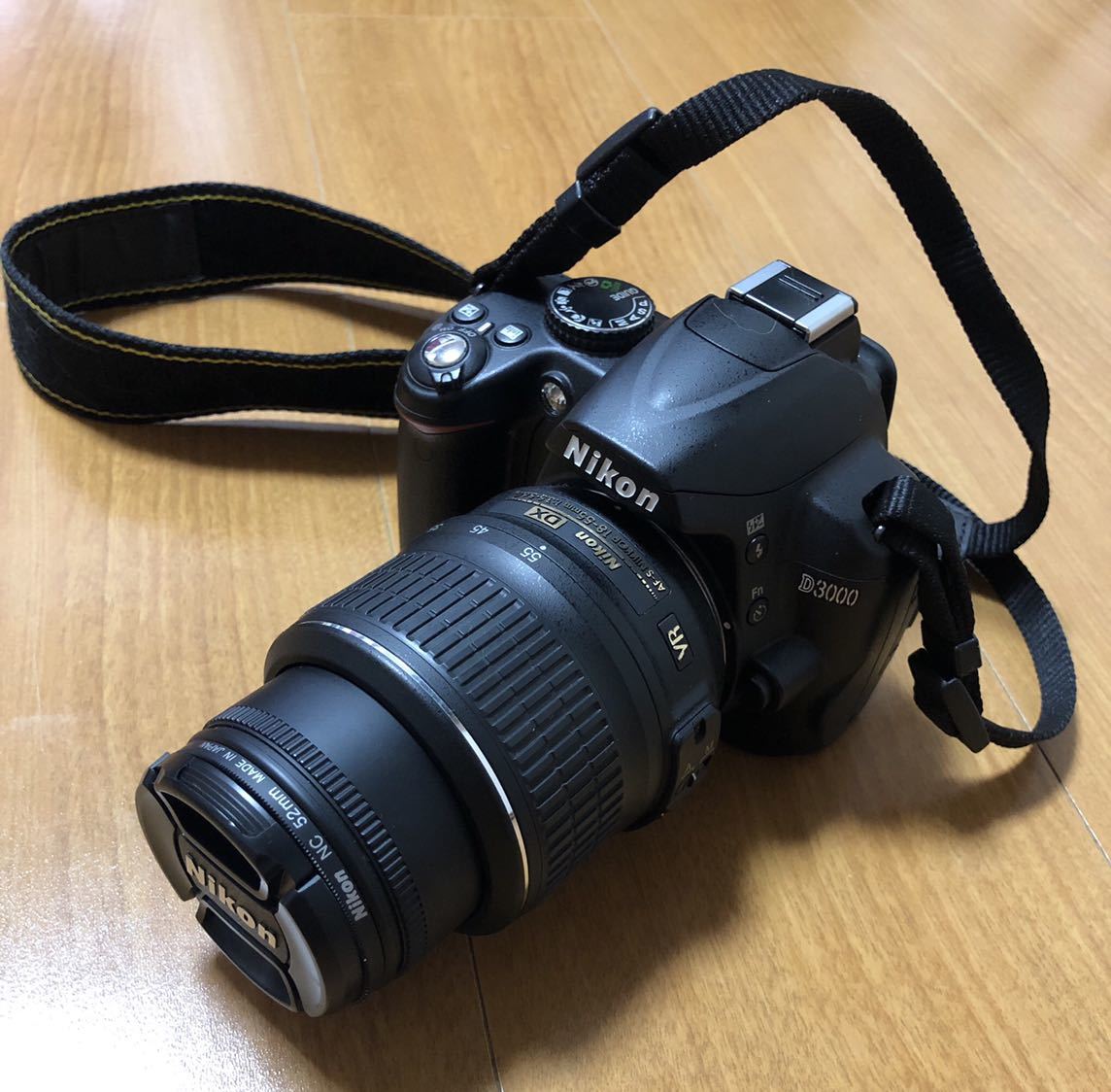 Nikon D3000 DSLR Camera Body W⁄ AF-S 18-55mm VR Lens Nikon D3000