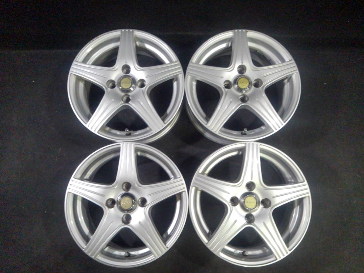ポルテ等に WEDS JOKER 14×5.5J +42 100/4穴 中古 売切!!