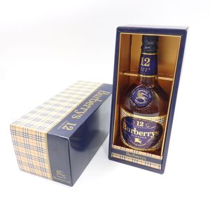 J5466 Burberry.s(バーバリー) 12年スコッチウイスキー 700ml瓶 40度