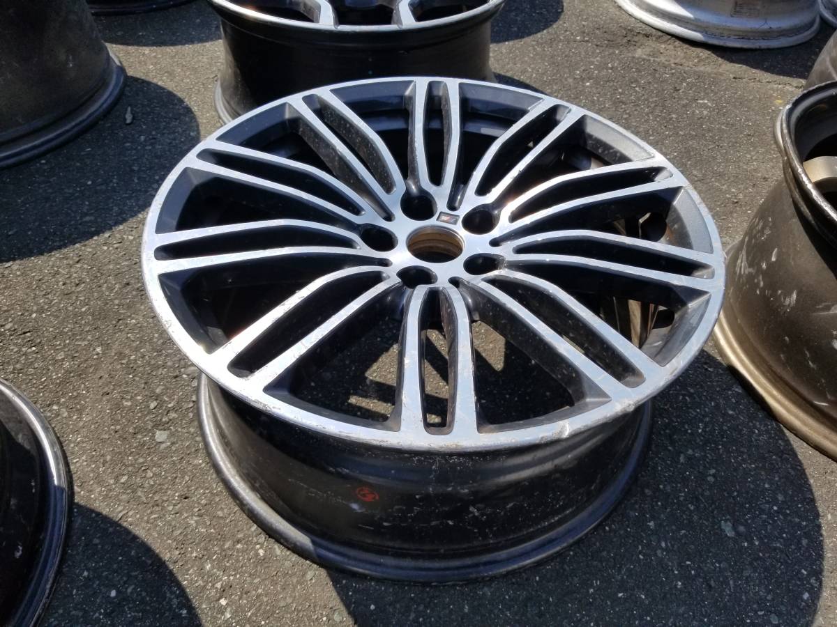 8362】BMW G30 5シリーズ Mスポーツ 純正 19インチ 8J ＋30 PCD112