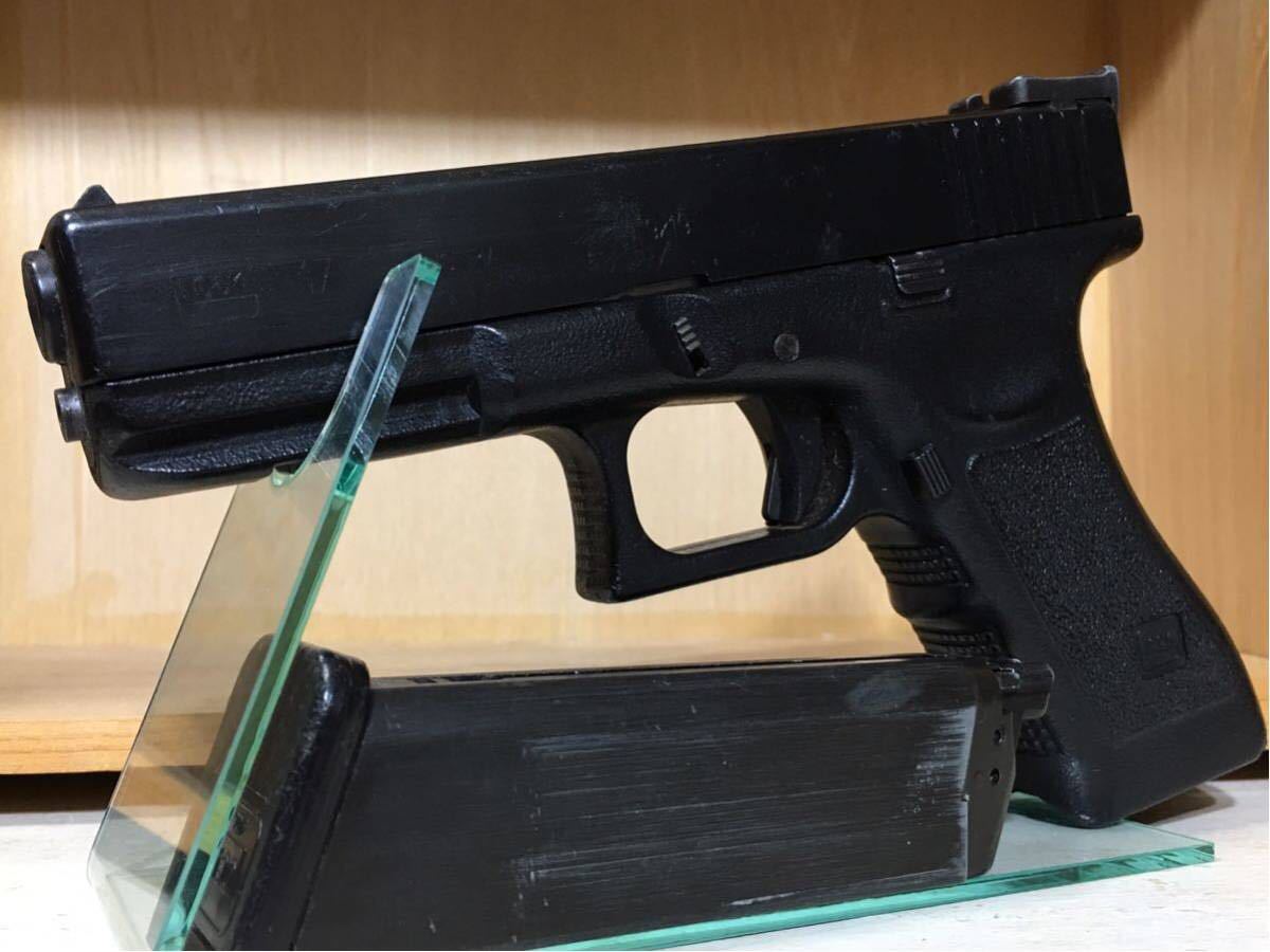 KSC グロック17カスタム リアル刻印 予備マグ付き Glock17