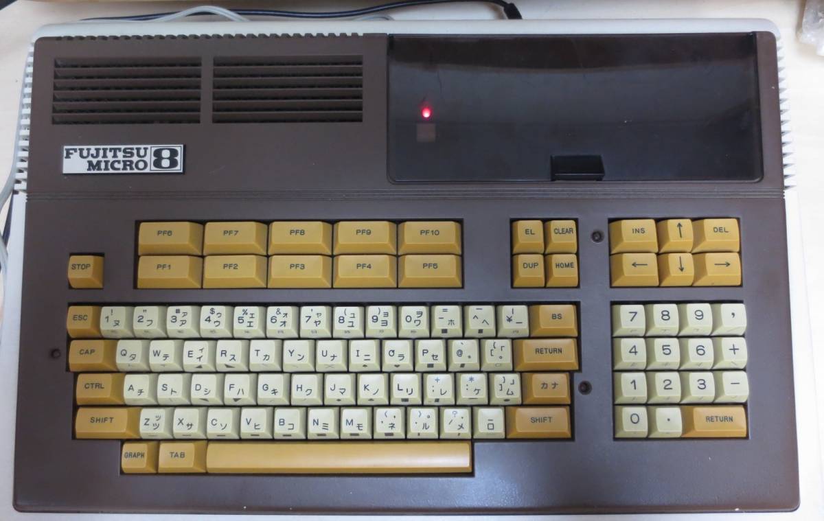 富士通 FM-8 説明書３冊、漢字ROM、Z80ボード搭載