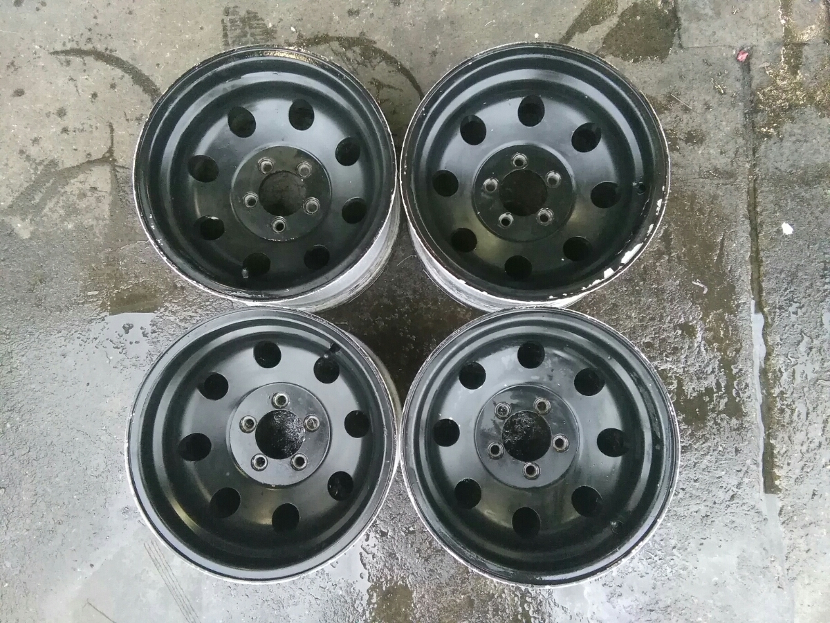 タイヤ、ホイール 15インチ 8J オフセット-30 PCD114.3 5穴 TJラングラー
