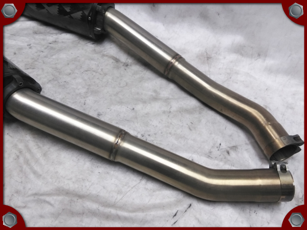 ○中古品○12-18 ZX-14R用 Two Brothers Racing製 M2 ブラックシリーズ