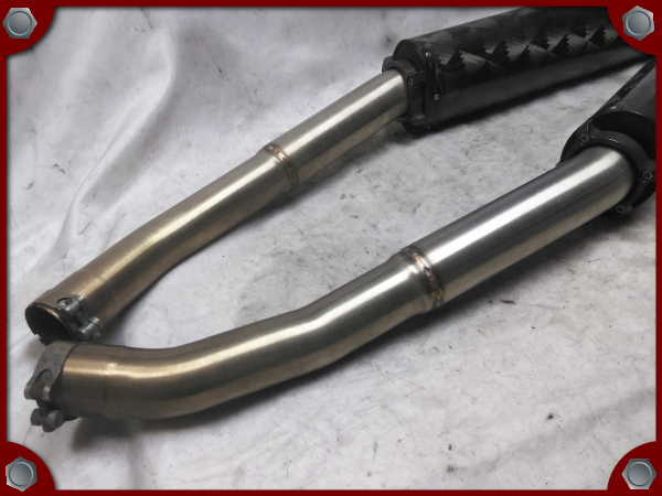 ○中古品○12-18 ZX-14R用 Two Brothers Racing製 M2 ブラックシリーズ