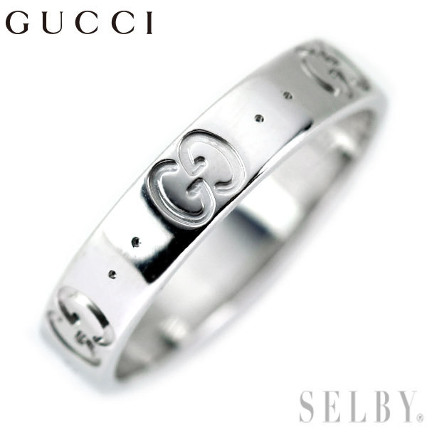 グッチ GUCCI アイコン 指輪 レディース リング 11号 アイコンリング 