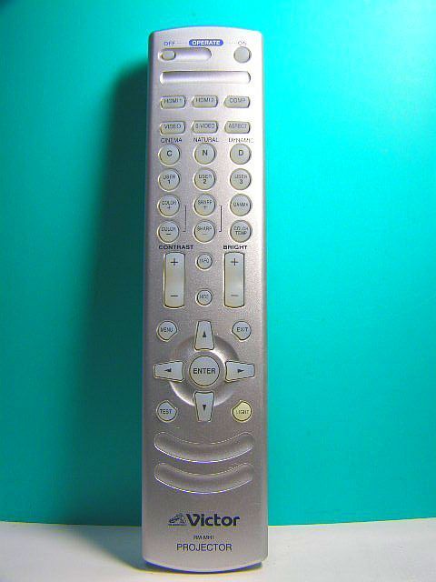 S60-312★ビクター★プロジェクターリモコン★RM-MH1★保証付！即決！蓋無