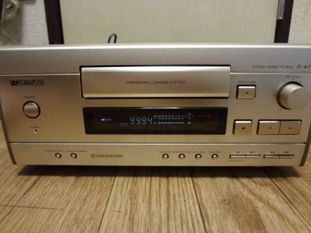 SANSUI - D-α7 カセットデッキ メルカリ サンスイ 山水 Yahoo