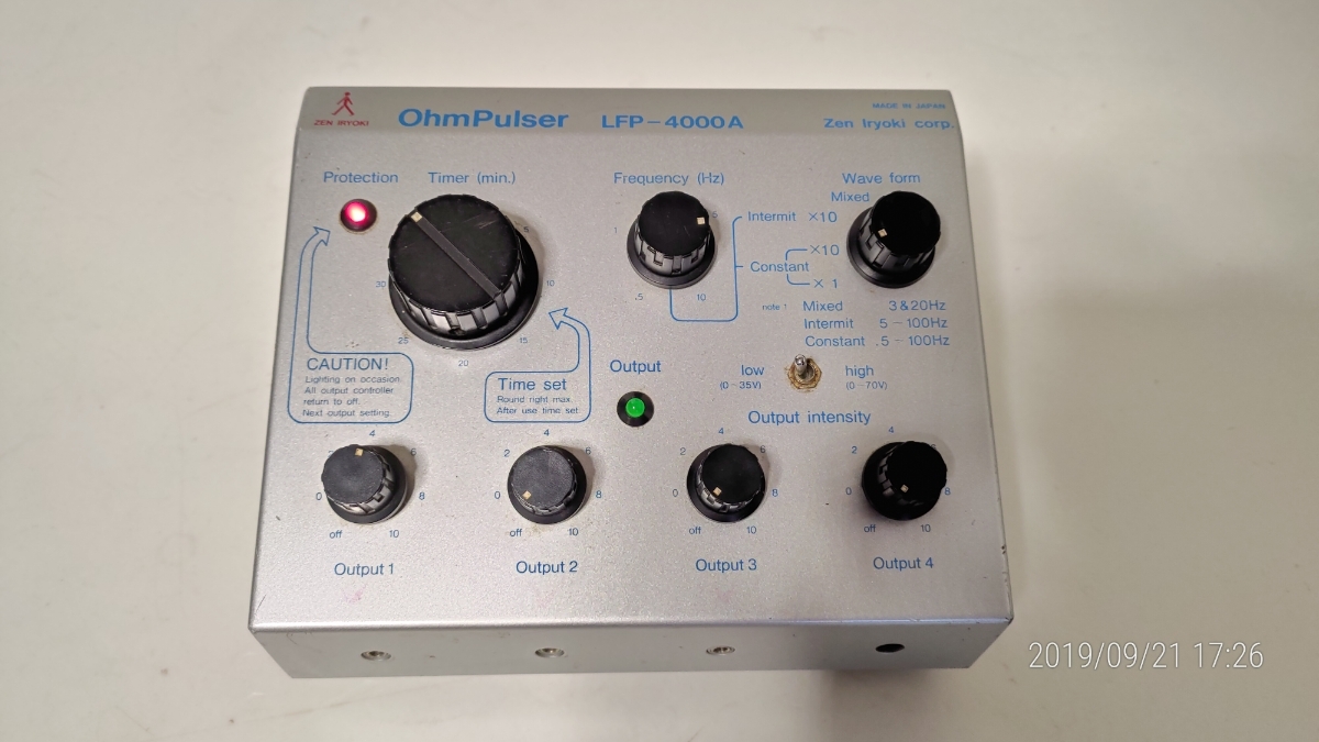 1)通電確認 動作未確認 ジャンク品 本体のみ OhmPulser オームパルサー 