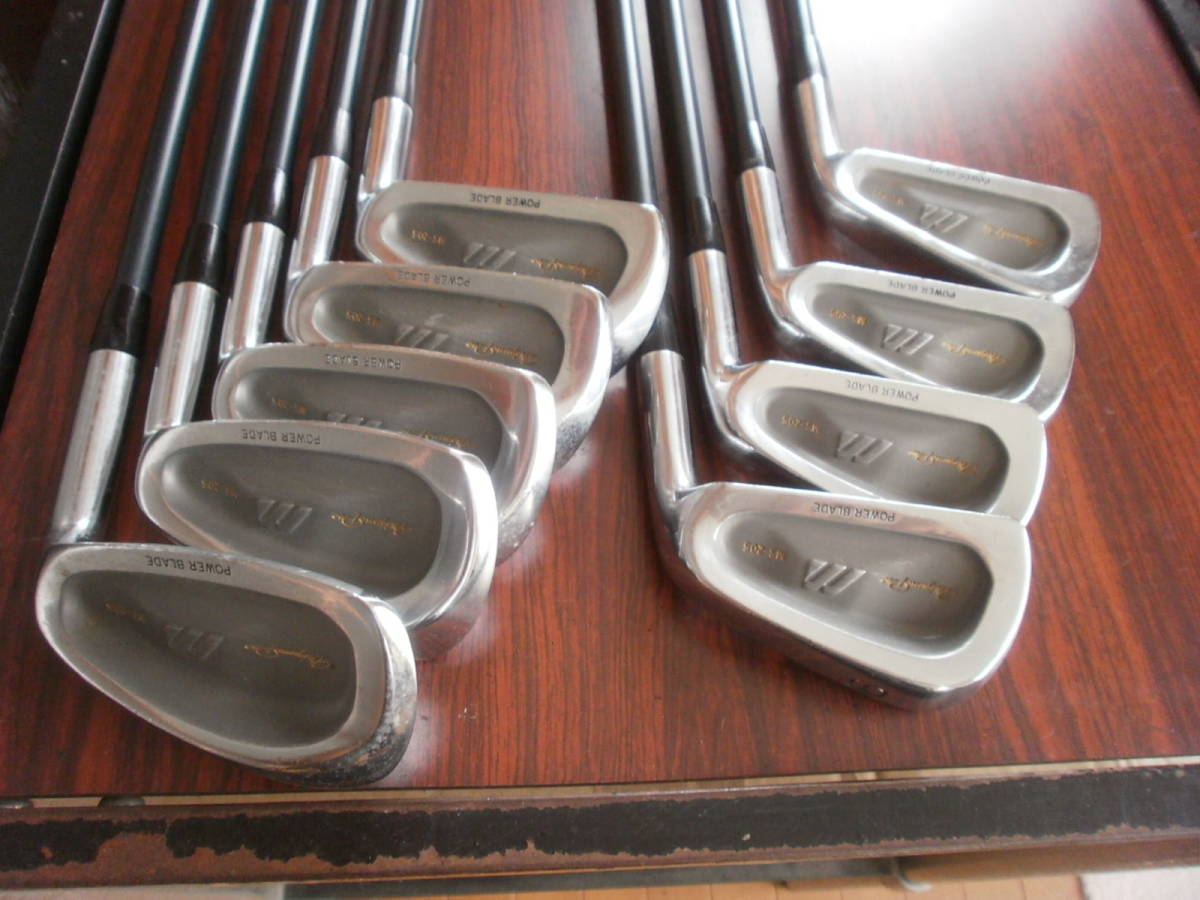 Pro ゴルフクラブセット Mizuno M-15 アイアン(グレーIP仕上げ) ミズノ 