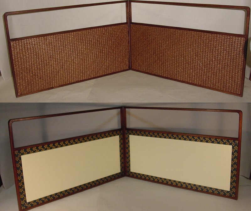 風炉先屏風 茶道具 風炉先 風炉先屏風（ふろさきびょうぶ） 網代の中古