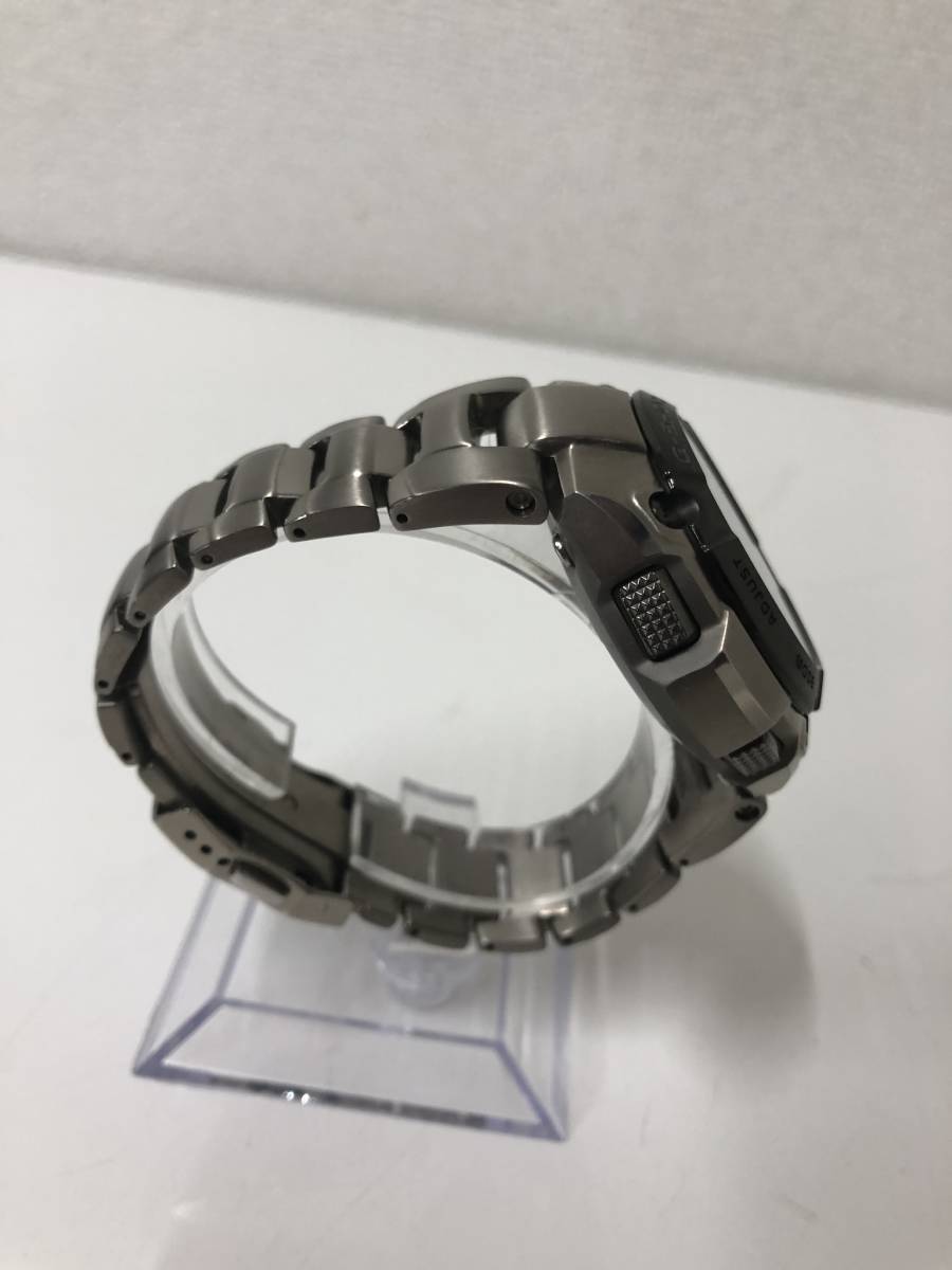 【美品】CASIO カシオ G-SHOCK MR-G MRG-7000DJ アナログ クロノグラフ 黒 ブラック