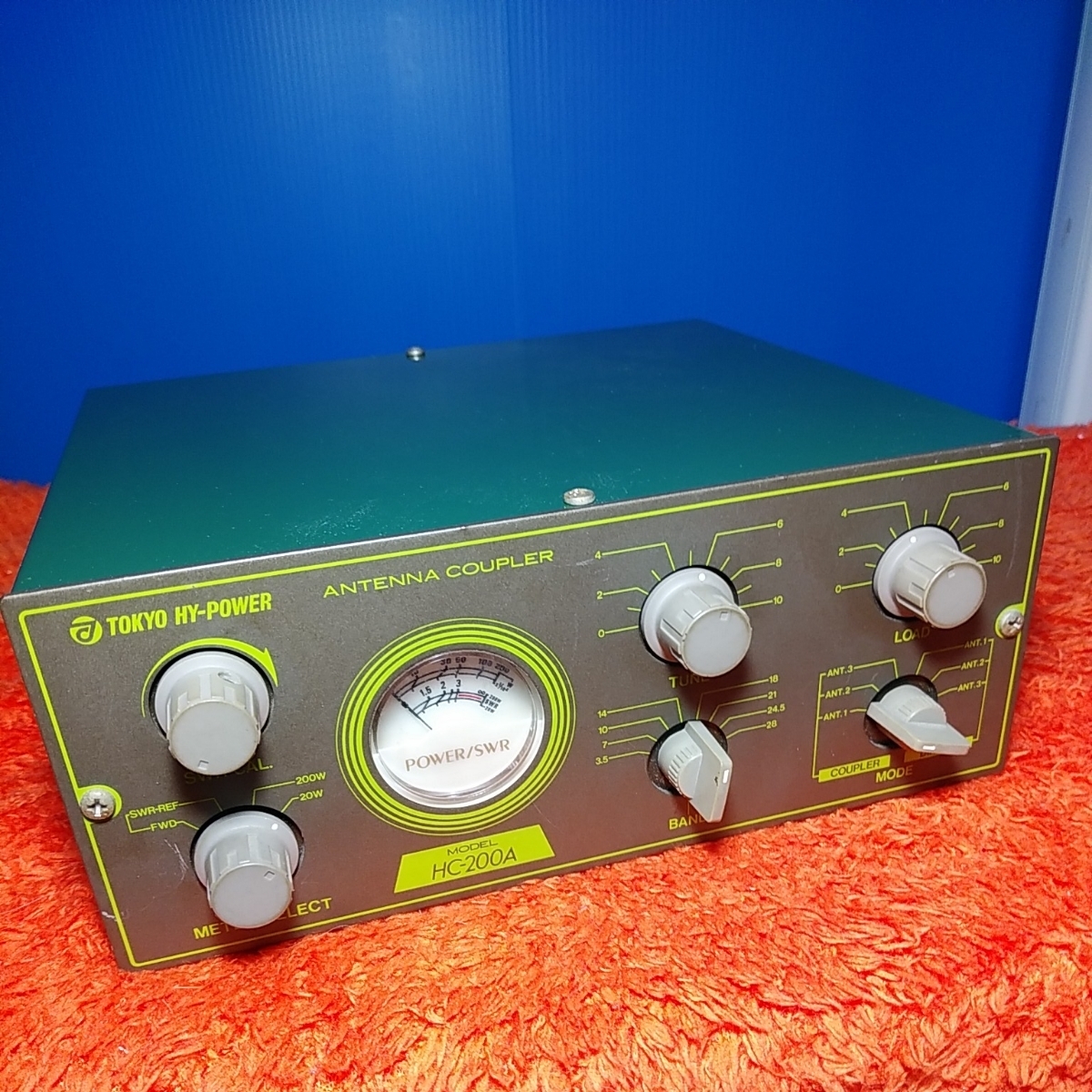 TOKYO HY-POWER ANTENNA COUPLER HC-200A 東京ハイパワー アンテナ