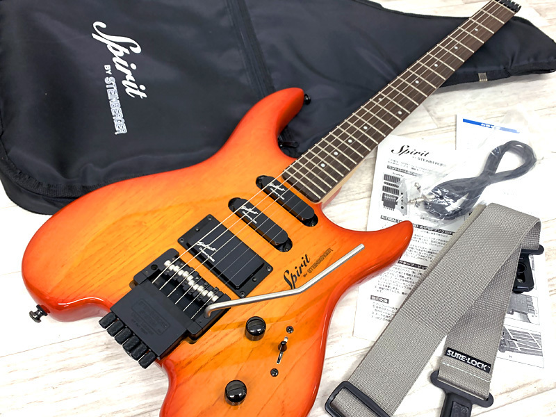 ●極美品●STEINBERGER Spirit GU-STD エレキギター ヘッドレス スタインバーガー●