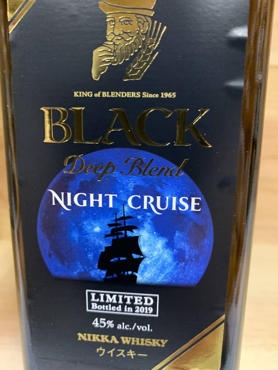 ブラックニッカ ディープブレンド ナイトクルーズ 700ml 45％ 箱付き　6本セット　数量限定　カートン付き